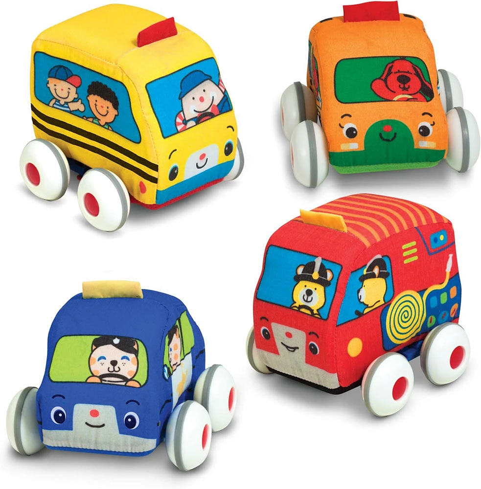 Melissa and Doug - Pull-Back Vehicle Set