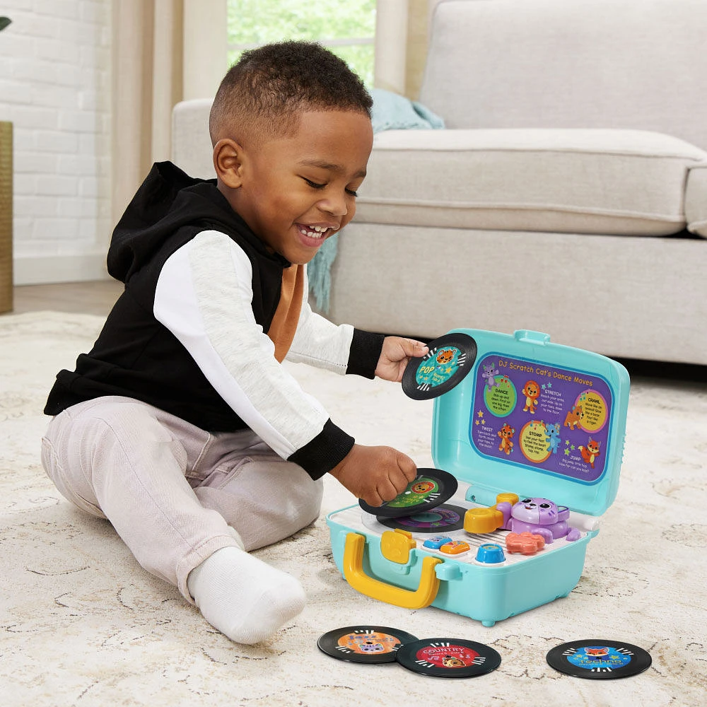 VTech DJ Scratch Cat Record Player - English Edition