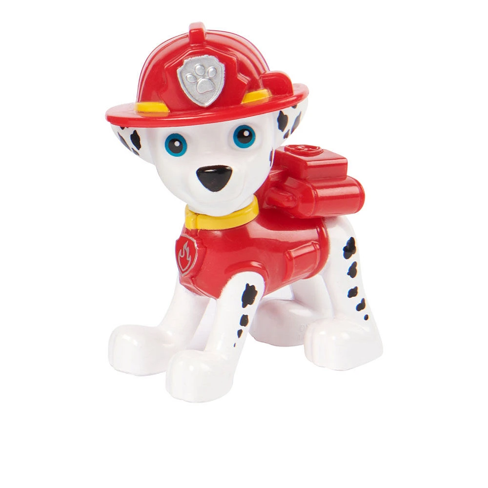 PAW Patrol, Marshall's Firetruck, Toy Truck with Collectible Action Figure, Sustainably Minded Kids Toys