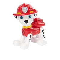 PAW Patrol, Marshall Fire Engine, Camion avec figurine articulée à collectionner, jouets respectueux de la planète