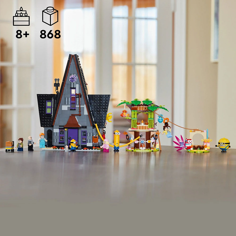 LEGO Détestable moi 4 Les Minions et le manoir familial de Gru 75583