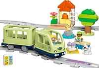 LEGO DUPLO Town Interactive Adventure Train Set - Learning Train Toy Playset with Lights and Sounds - 10427