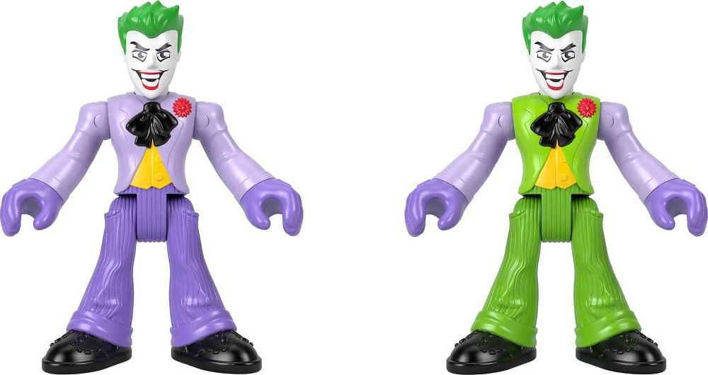 Imaginext DC Super Friends Batman Playset with Color Changing Action, The Joker Funhouse