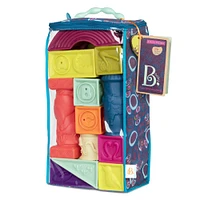 B. toys Elemenosqueeze Educational Baby Blocks