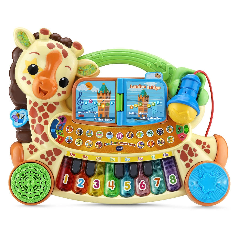 VTech Jungle Rock, Mon piano girafe - Édition anglaise