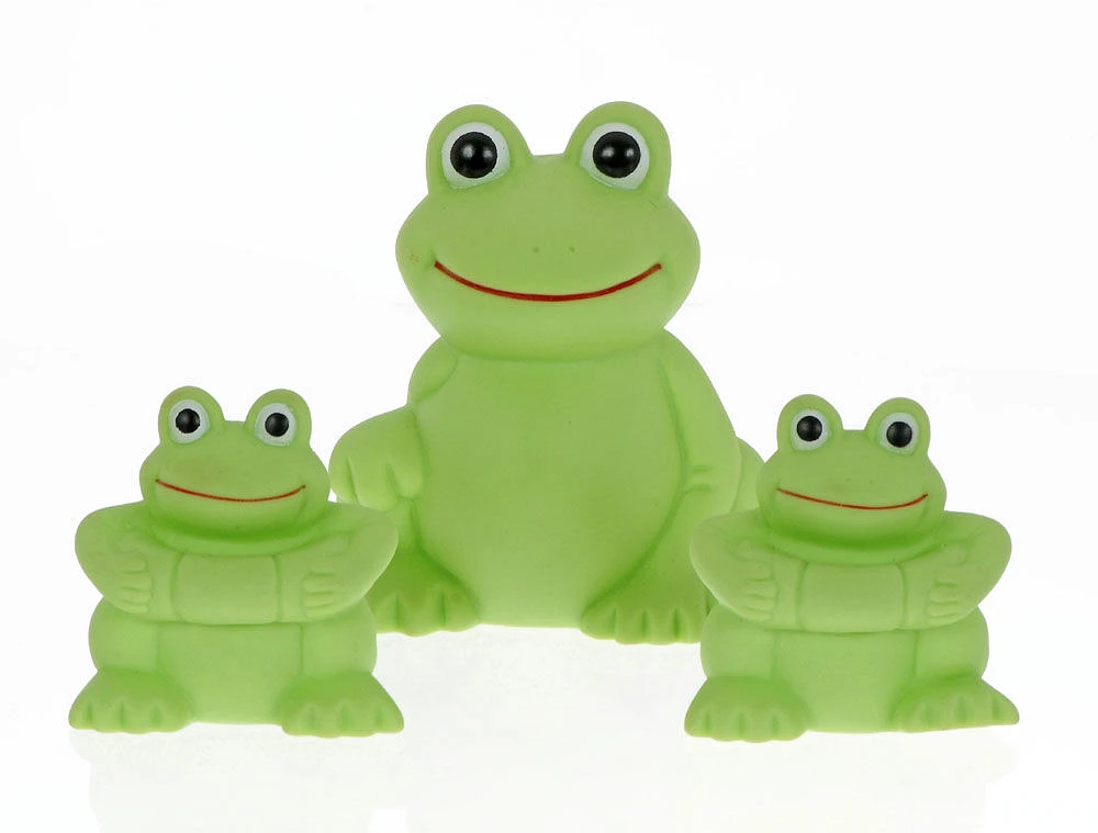 Vital Baby Play 'n' Splash Frog Family - 3pc