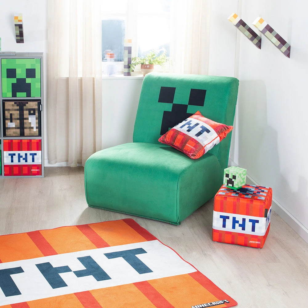 Phoenix Minecraft Carpet, TNT Design, 120X120cm