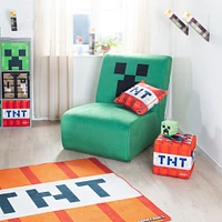 Tapis Minecraft Phoenix, motif TNT, 120 x 120 cm