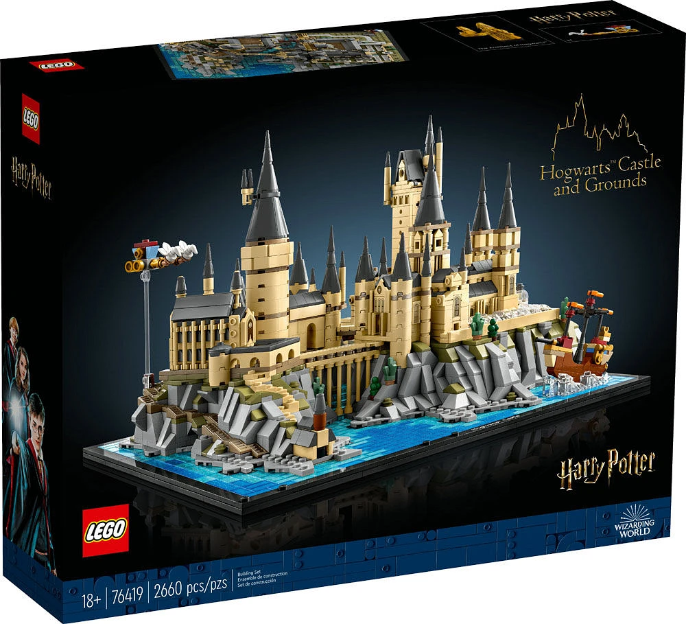 LEGO Harry Potter Hogwarts Castle and Grounds 76419 Building Set (2,660 Pieces)