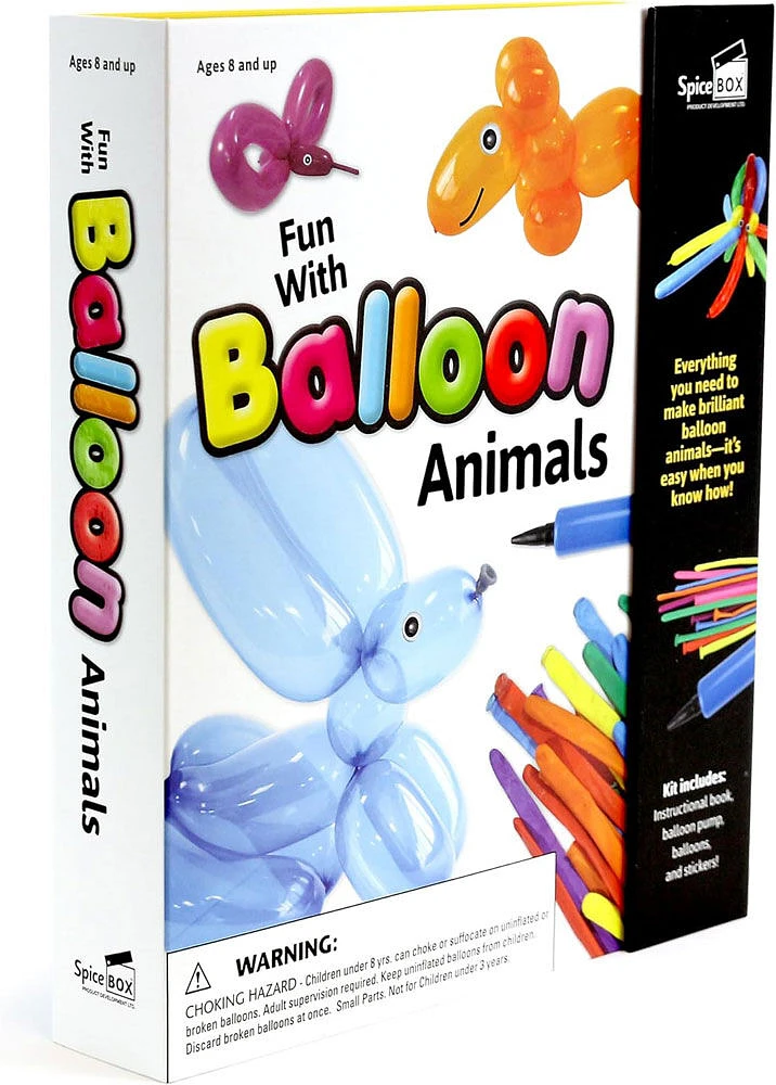 Amusez-vous avec des animaux en ballon - Édition anglaise