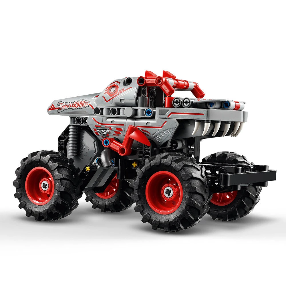 LEGO Technic Monster Jam ThunderROARus Pull-Back Monster Truck Toy - Building Toy for Kids, Boys and Girls - 42200