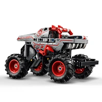 LEGO Technic Monster Jam ThunderROARus à rétrofriction, Jouet de camion, Ensemble de sport automobile 42200