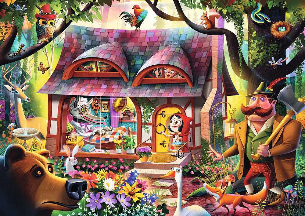 Ravensburger Dean Macadam Come in Red Riding Hood 1000pc Puzzle