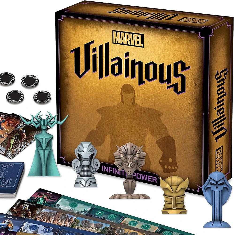 Ravensburger - MARVEL Villainous - Vilains de Marvel : Pouvoir infini - Édition anglaise