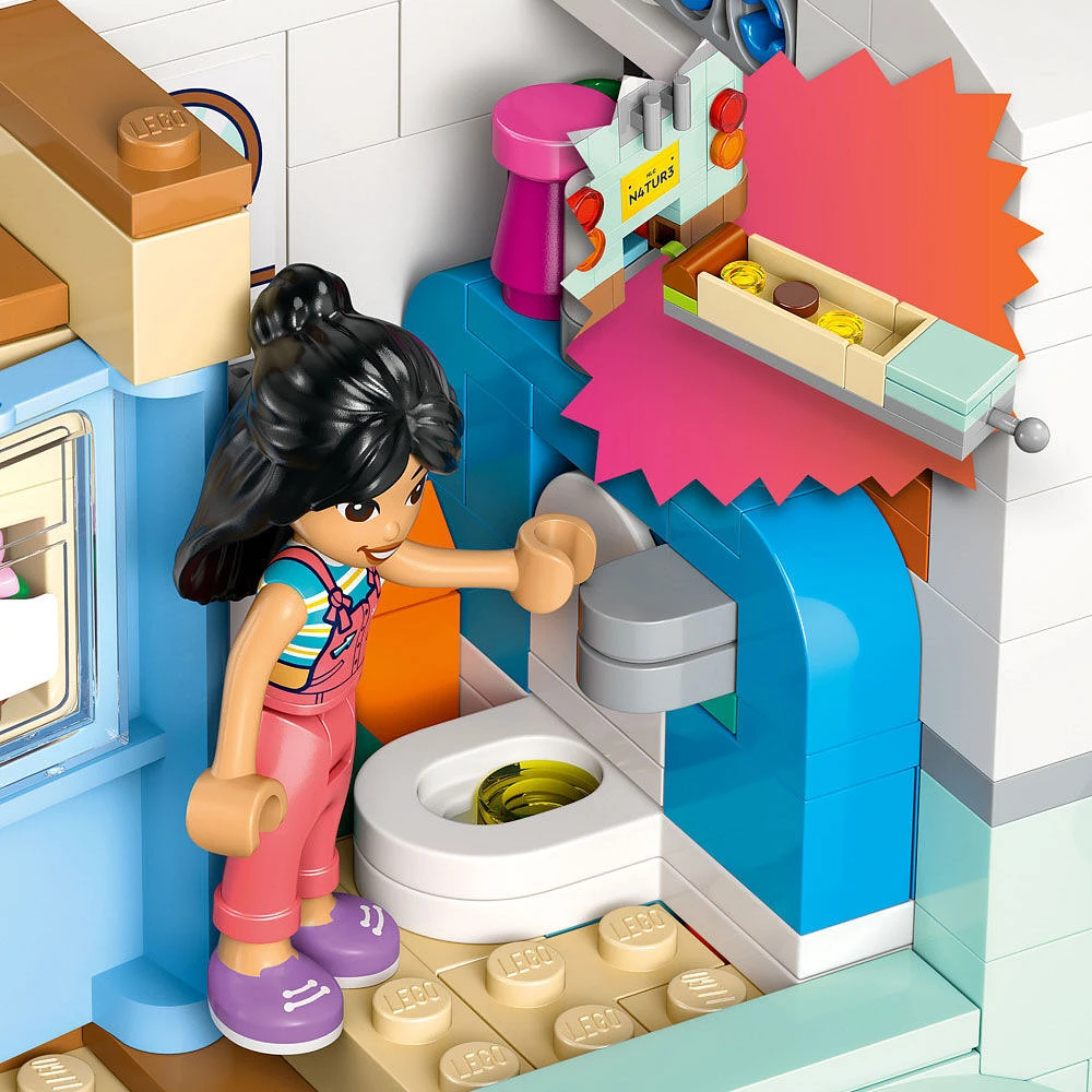 LEGO Friends L'aventure en autocaravane de l'amitié, Ensemble de construction de jeu de rôle, Jouet d'autocaravane 42663