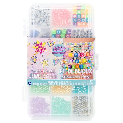 Just My Style - Pastel Sparkle Bead Case