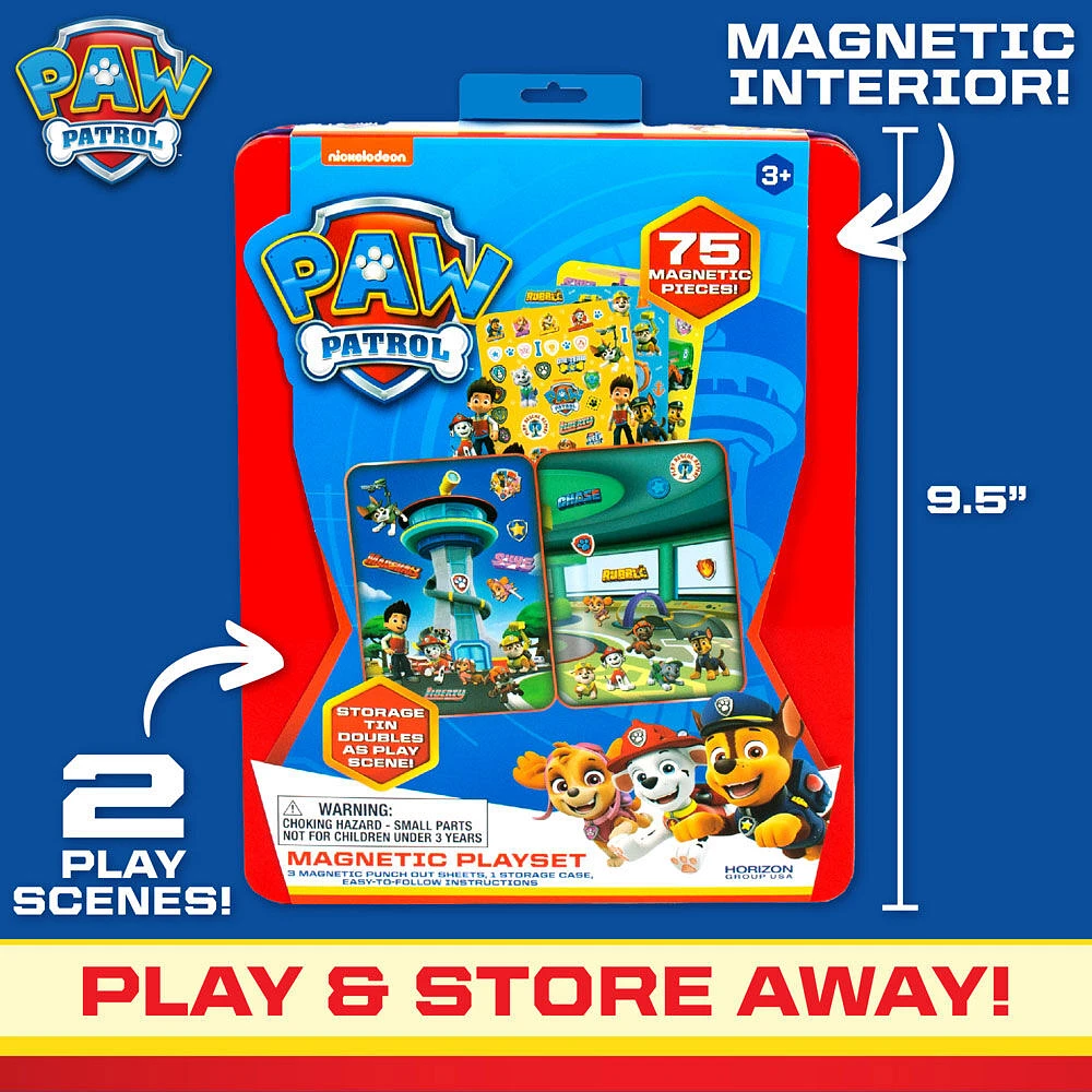 Paw Patrol Magnetic Playset