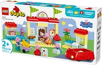 LEGO DUPLO Peppa Pig Supermarket Toy for Toddlers, Creative Build & Rebuild Playset, 10434