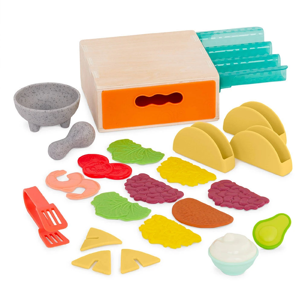 B. toys - Mini Chef - Tiny Taco Playset