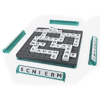 Upwords, Fun and Challenging Family Word Game with Stackable Letter Tiles