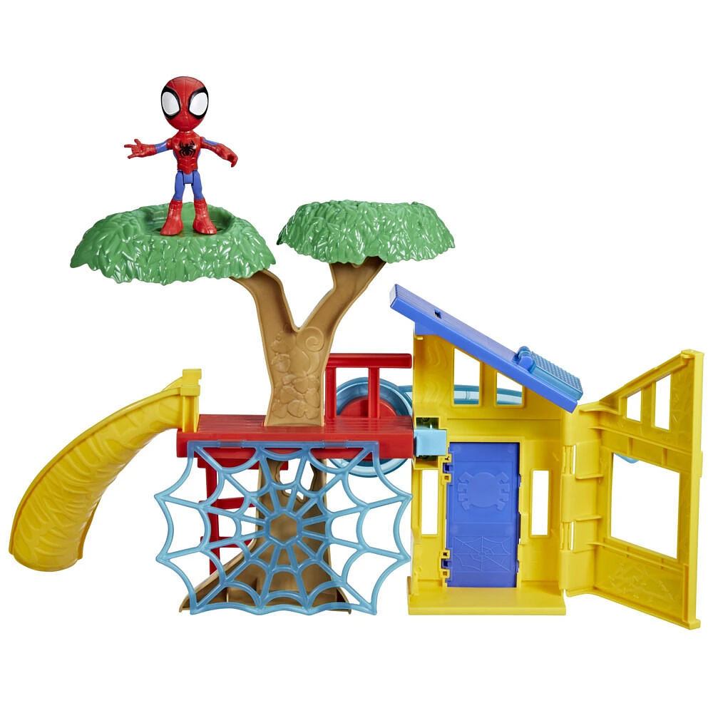 Marvel Spidey and His Amazing Friends Spidey Playground Playset with Spidey Action Figure