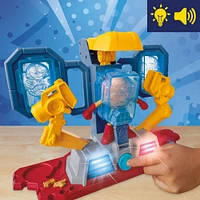 Play-Doh Marvel, coffret Iron Man Fabrique d'armures avec pâte à modeler