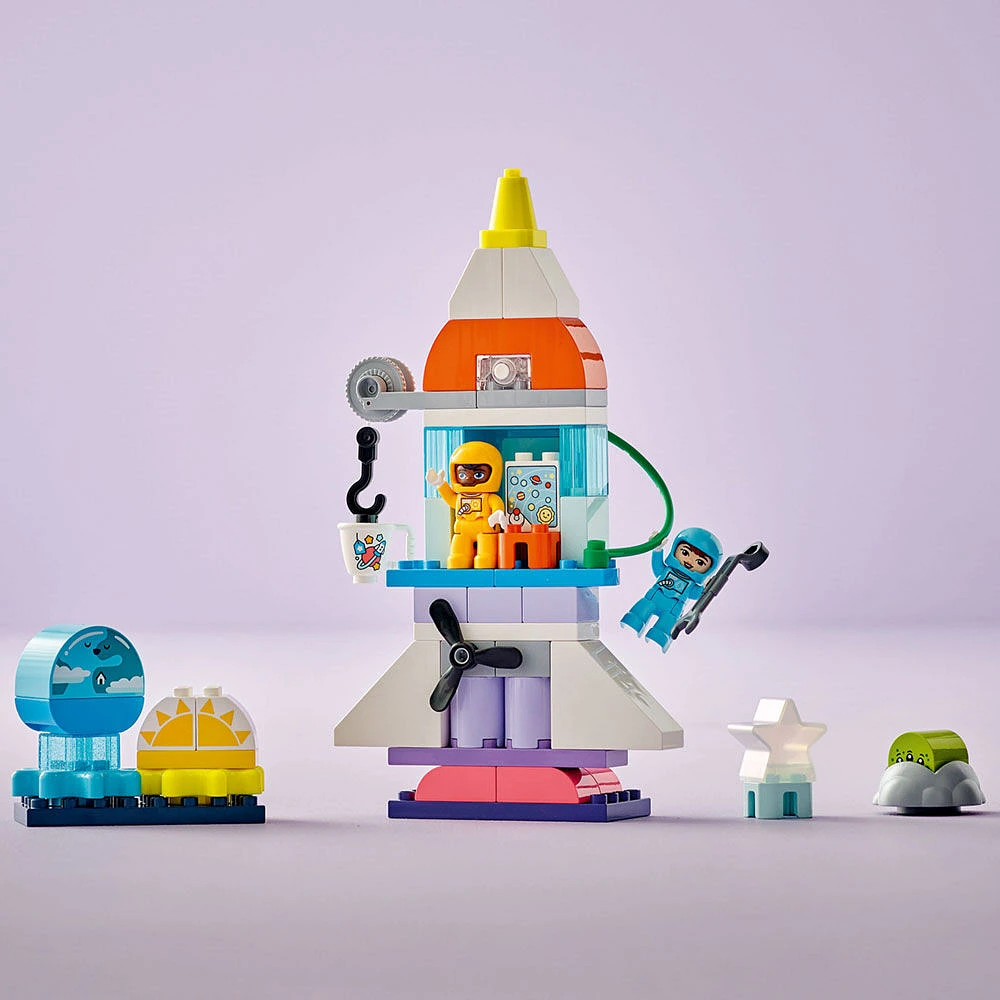 LEGO DUPLO L'aventure en navette spatiale 3en1 Jouet 10422