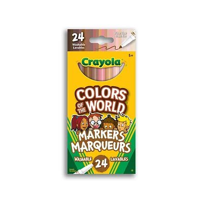 Colors of the World 24 Fineline Markers