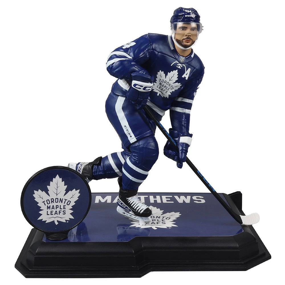 McFarlane's SportsPicks-NHL 7"Posed Fig - Auston Matthews (Toronto Maple Leafs)