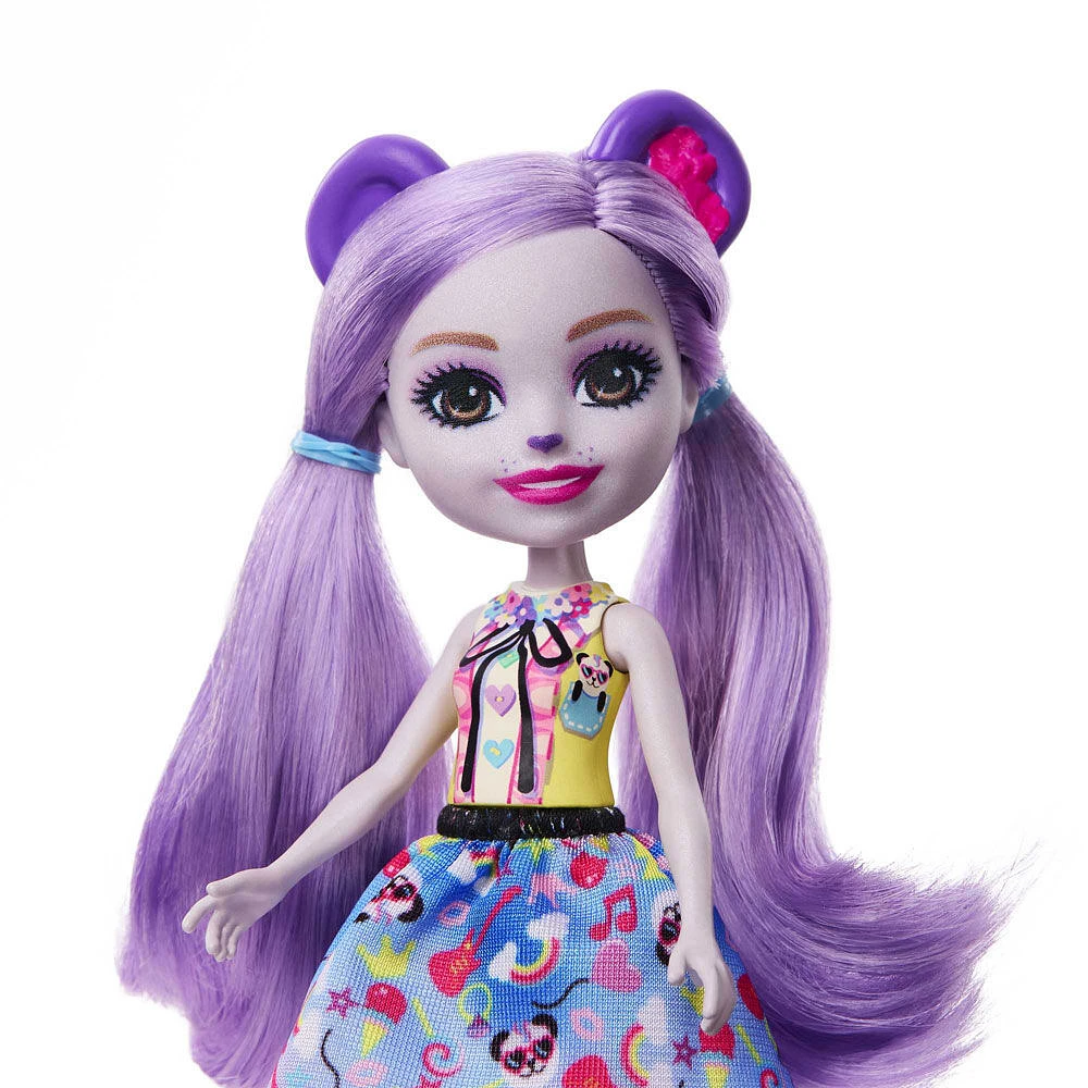 Enchantimals Dolls, Glam Party Pemma Panda Doll and Figure - R Exclusive