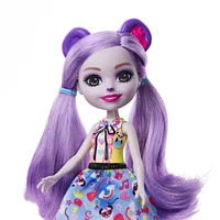 Enchantimals Dolls, Glam Party Pemma Panda Doll and Figure - R Exclusive