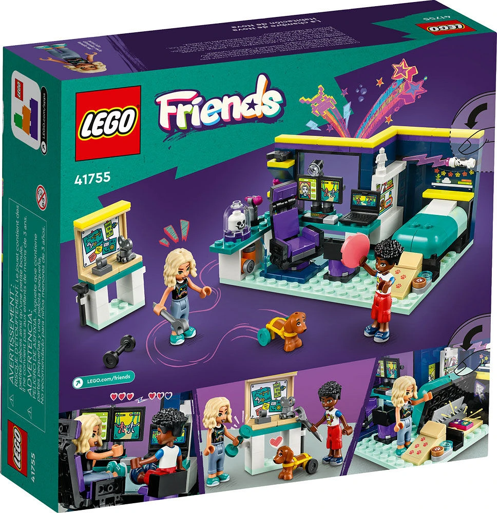 LEGO Friends Nova's Room 41755 Building Toy Set (179 Pieces)