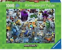 Ravensburger Défi Mobs Minecraft 1000 Pièces Puzzle