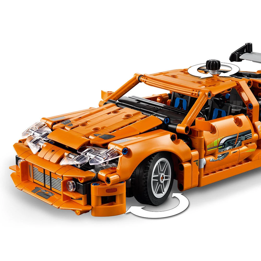 LEGO Technic Fast and Furious Toyota Supra MK4, Jouet, Ensemble de modèle de voiture de sport, Ensemble de véhicule 42204