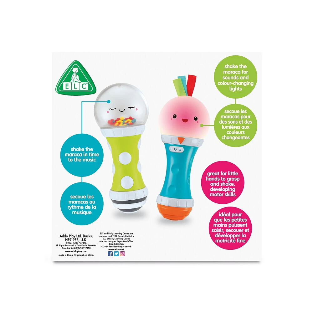 Early Learning Centre Little Senses Shake-Along Maracas - R Exclusive