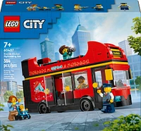 LEGO City Le bus touristique rouge à impériale 60407