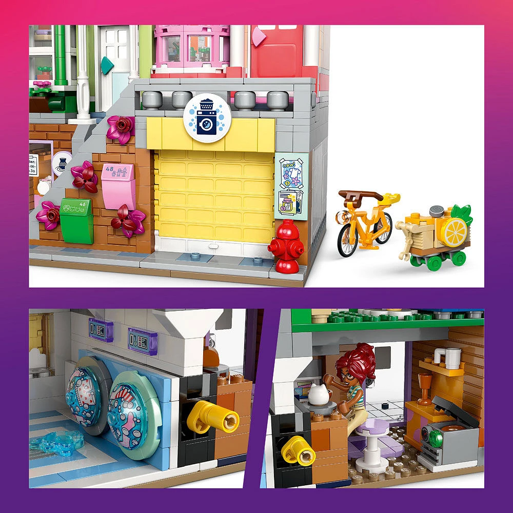 LEGO Friends Heartlake City Apartments and Stores Dollhouse - Toy Building Set for Girls and Boys - 42670