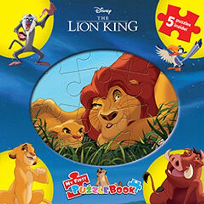 Lion King  My First Puzzle Book - Édition anglaise