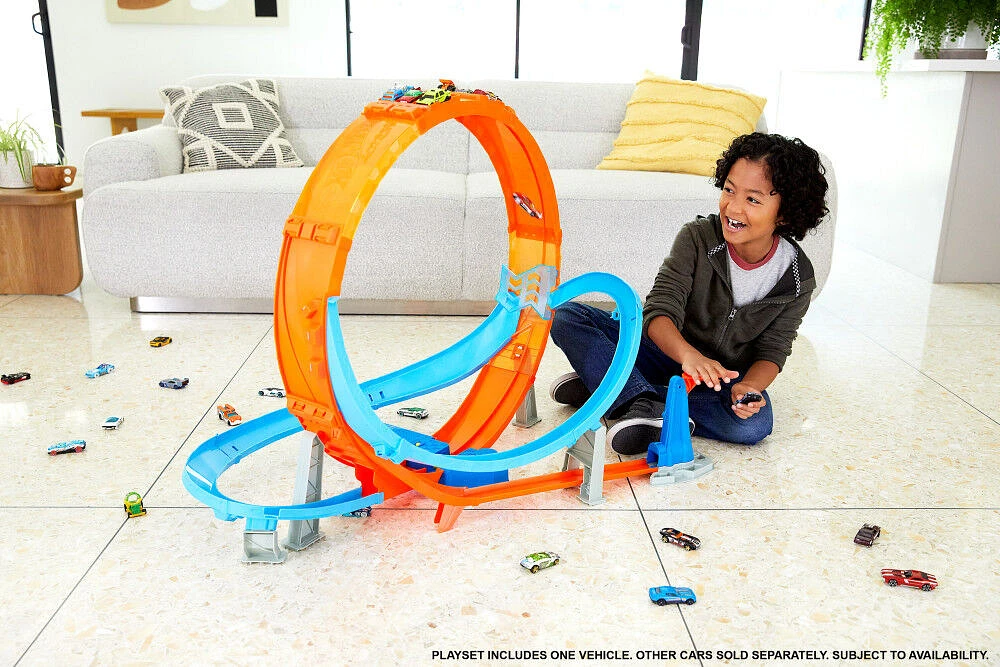 Hot Wheels - Piste boucles massives