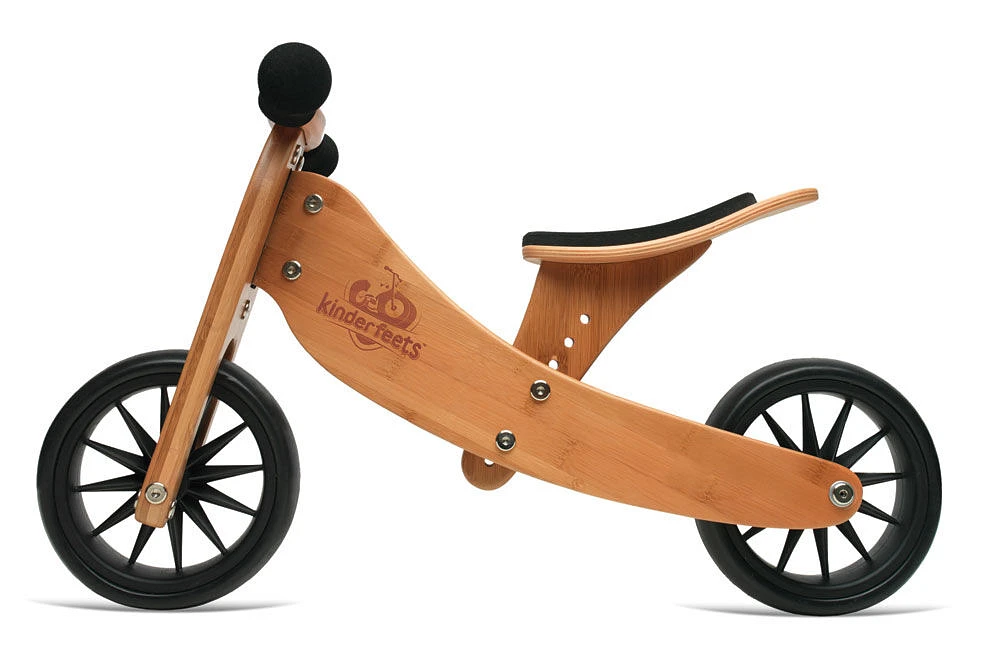 Kinderfeets Tiny Tot Balance Bike BAMBOO