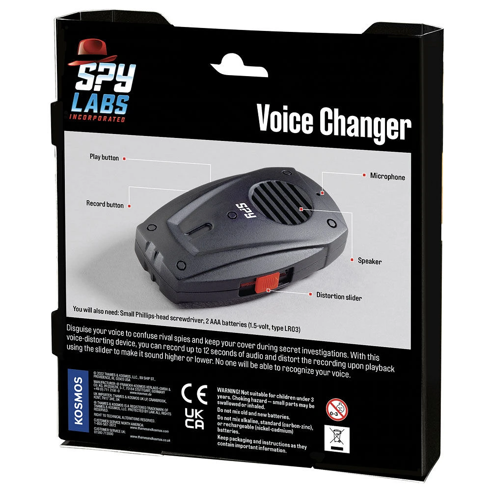 Spy Labs: Voice Changer - English Edition