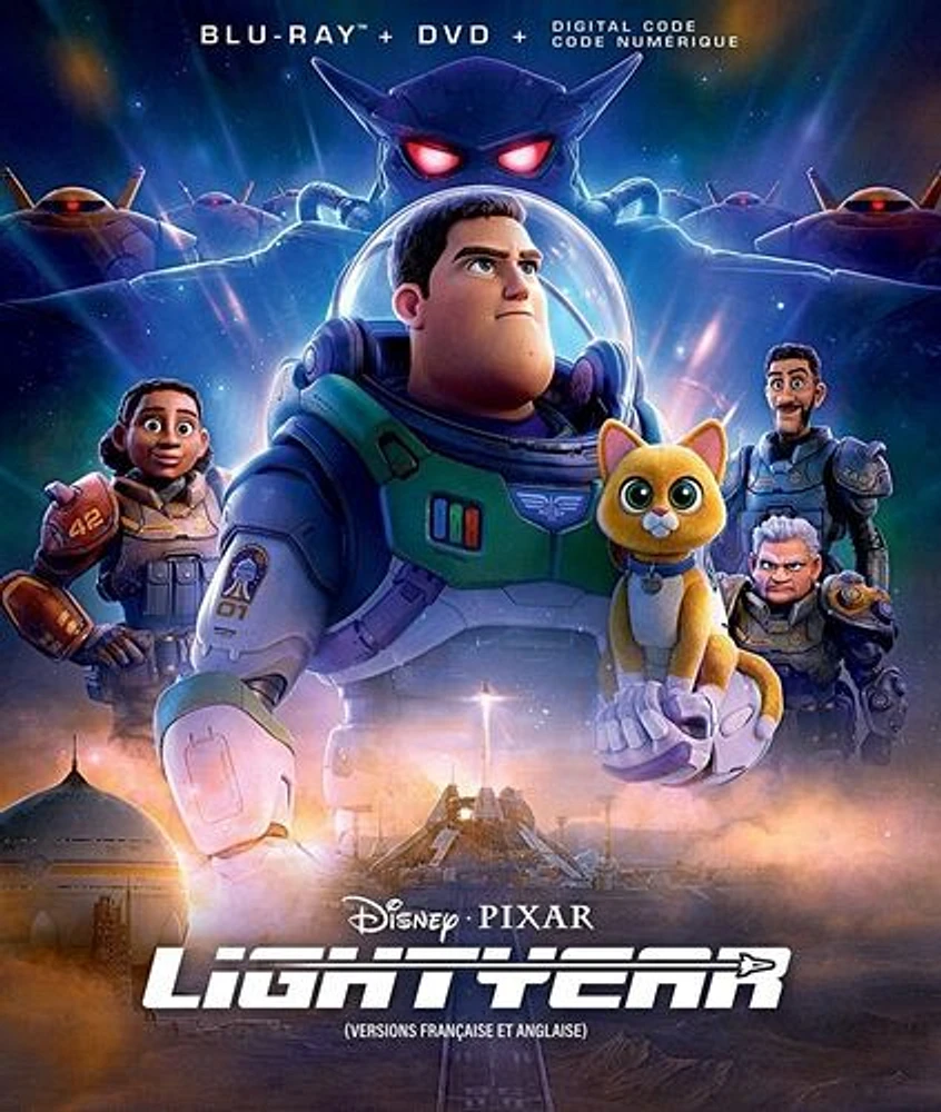 Lightyear  (2 Disc) (Bilingual)[Blu-ray+DVD+Digital]