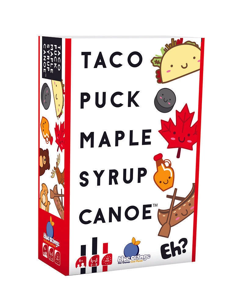 Taco Puck Maple Syrup Canoe - Édition anglaise