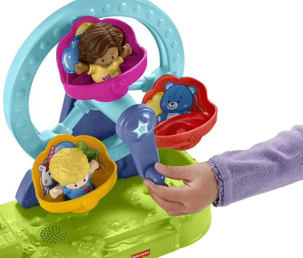 Fisher-Price Little People Carnival Playset with Ferris Wheel and Figures for Toddlers - R Exclusive