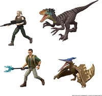 Jurassic World Rebirth Dr. Loomis & Pteranodon Figures Pack, Movie Accurate 3.75-inch Scale