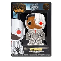 Badge émaillé Cyborg par Funko Pop! Justice League