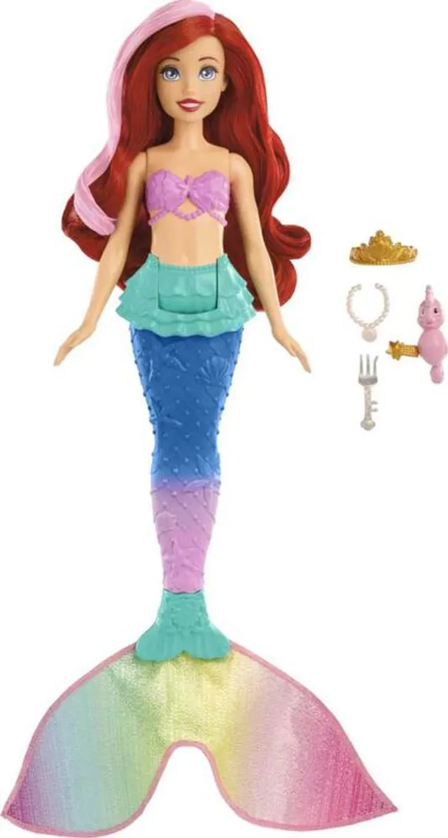 Barbie Mermaid Doll Nurturing Playset With Merbaby Octopus And