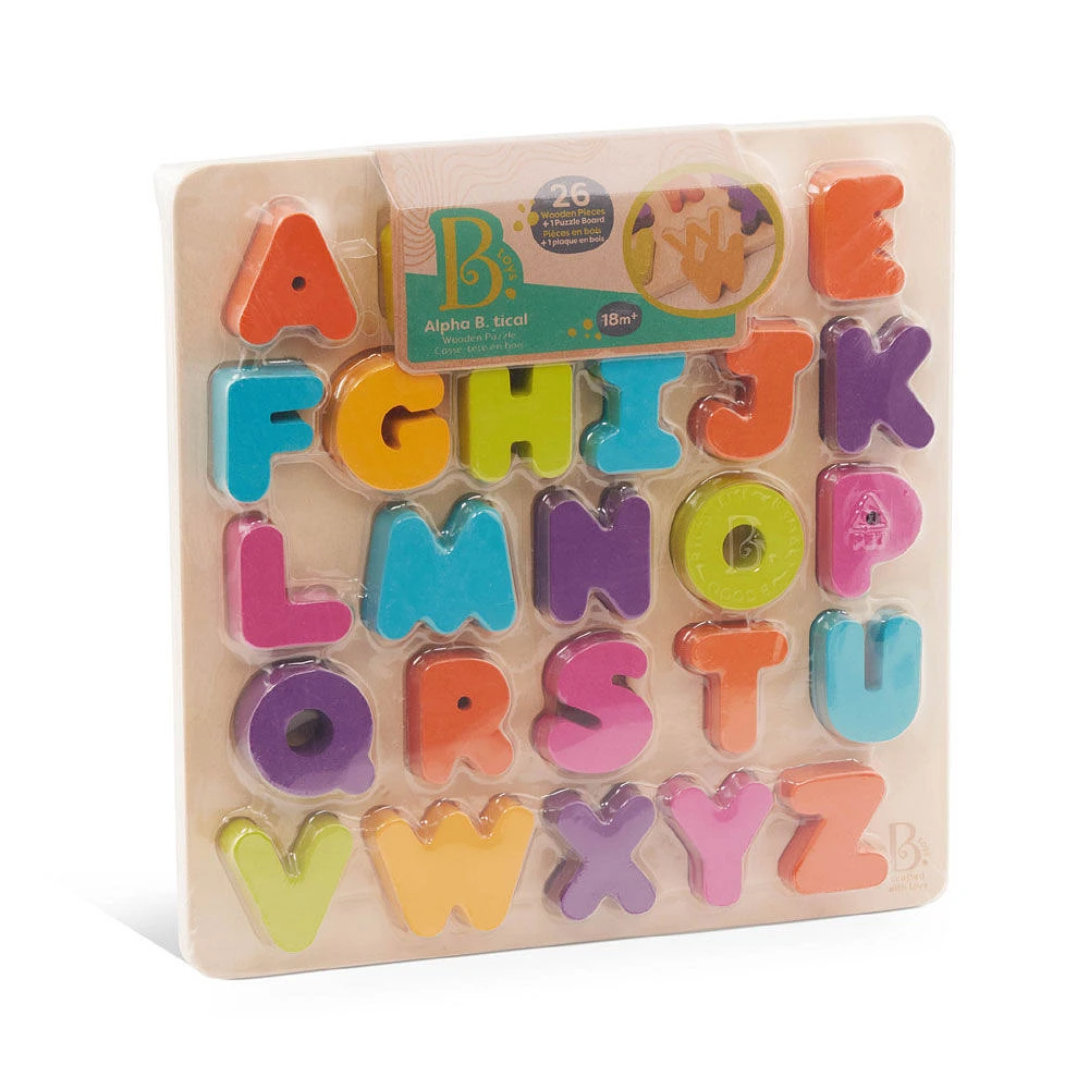 B. toys Alpha-B.-tical Puzzle alphabet en bois