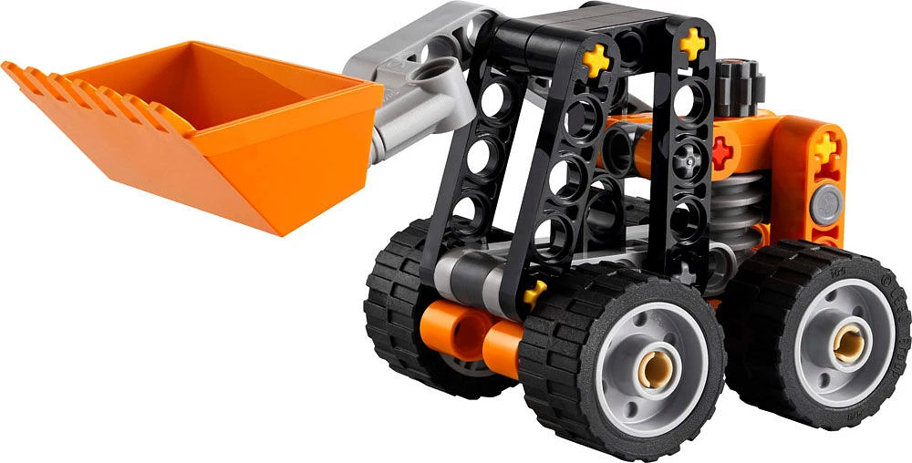 LEGO Technic Skid-Steer Loader Building Kit - Construction Site Role Play - Travel Toy for Kids - 30710