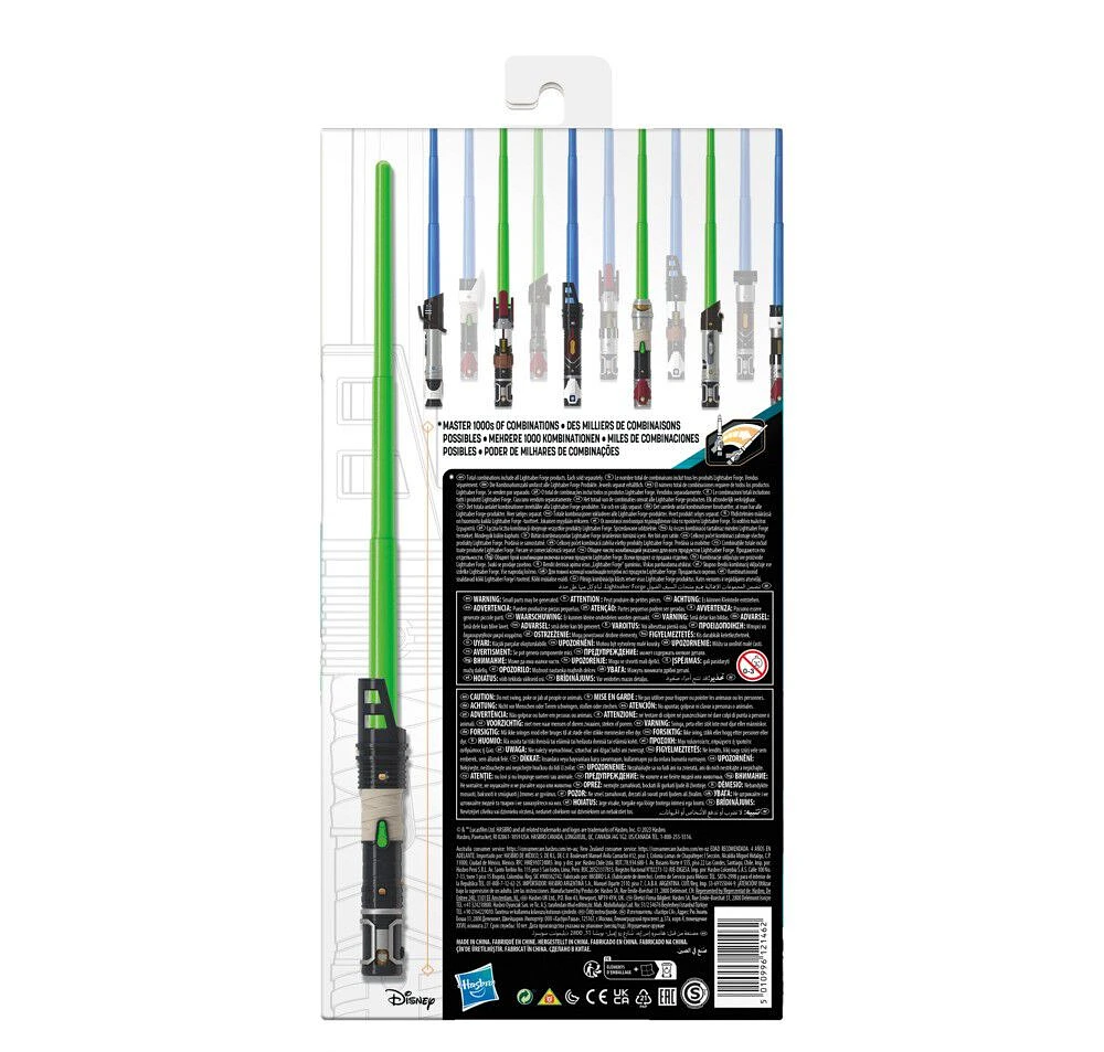 Star Wars Lightsaber Forge Luke Skywalker, Green Customizable Lightsaber, Star Wars Toys for Kids